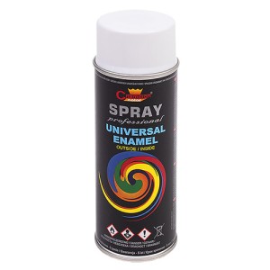 Email spray universal Champion, alb mat 400ml (RAL 9003)