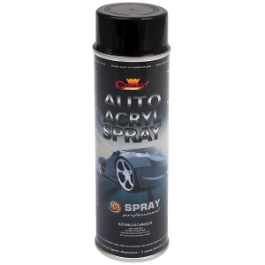 Email spray Champion AutoAcryl negru lucios 500ml
