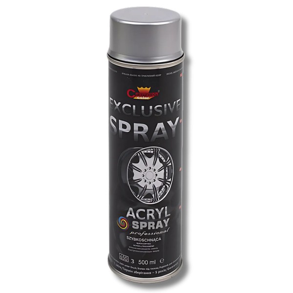 Email spray Champion AutoAcryl EXCLUSIV argint 500ml
