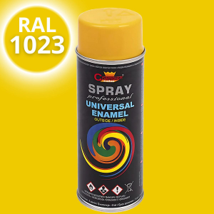 Email spray universal Champion, galben-traffic 400ml (RAL1023)