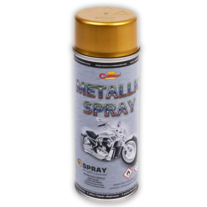 Эмаль-спрей Champion Metallic, золотистый 400мл