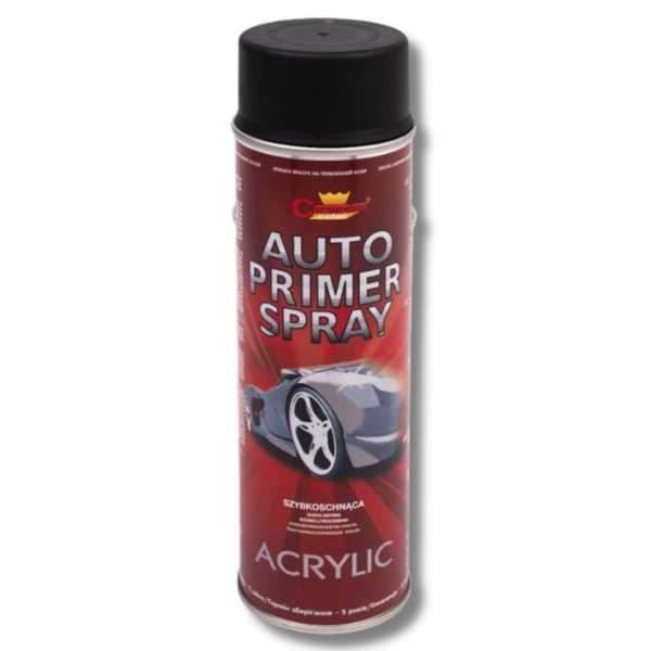Grund spray Champion AutoAcryl negru 500ml