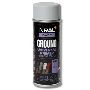 Grund spray Inral, sur (RAL 7040) 400ml
