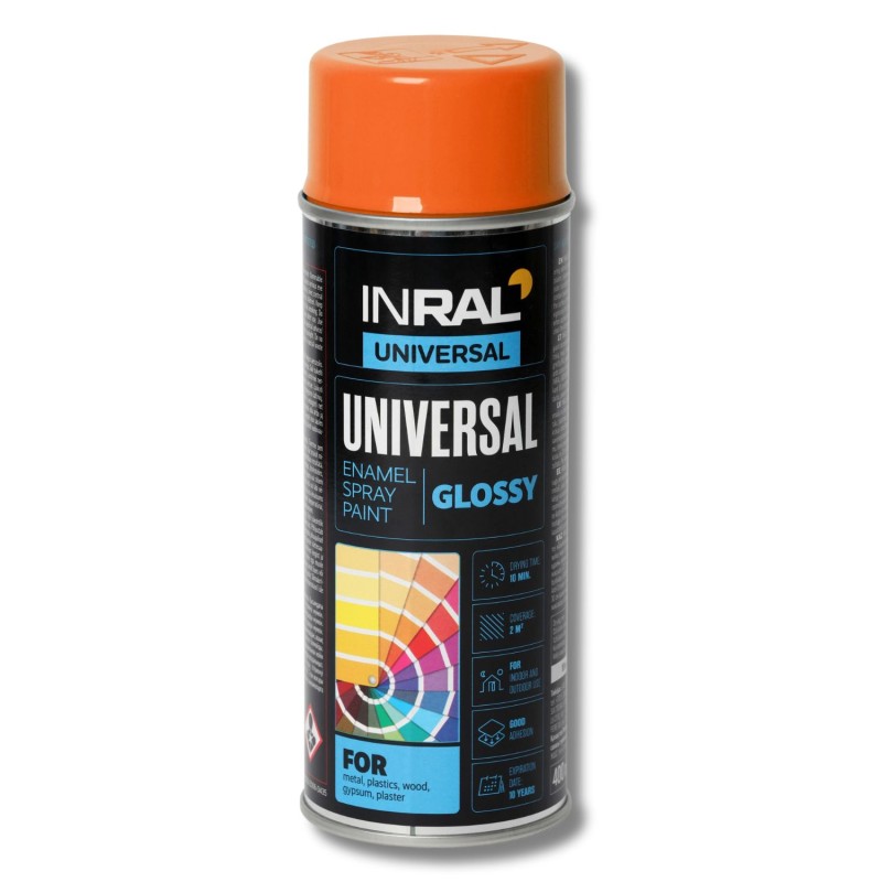 Email spray Inral Universal, oranj (RAL 2004), 400ml