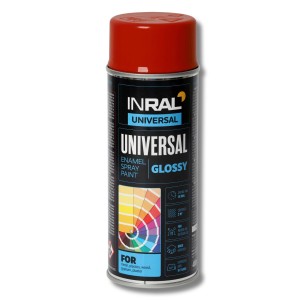 Email spray Inral Universal, roșu (RAL 3002) 400ml