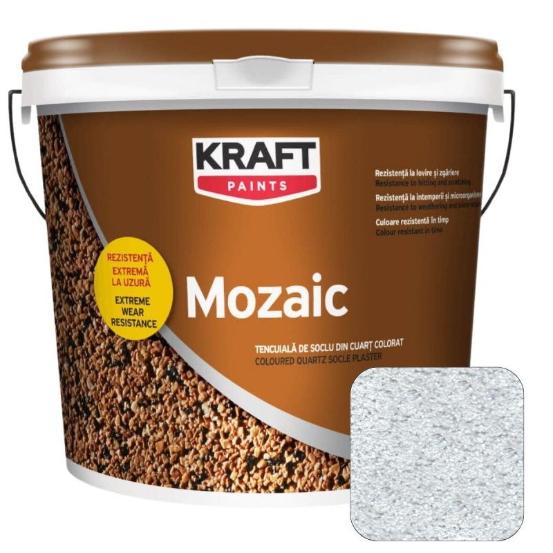 Tencuială decorativă cu piatră Kraft Mozaic ( KM1014 ) 25kg