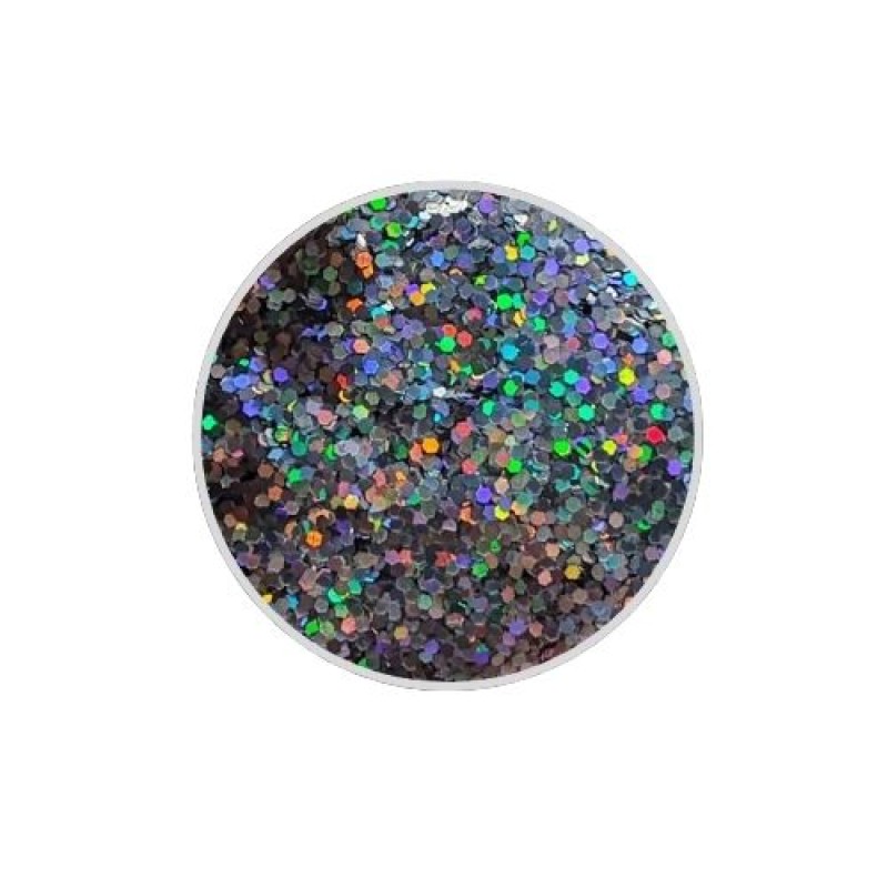 Блёстки  06 (S01 1/24), цвет серебристый 10 гр