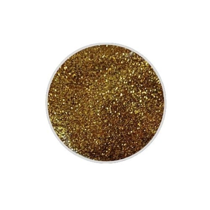 Блёстки  08 (C11 1/128), цвет золотистый 10 гр