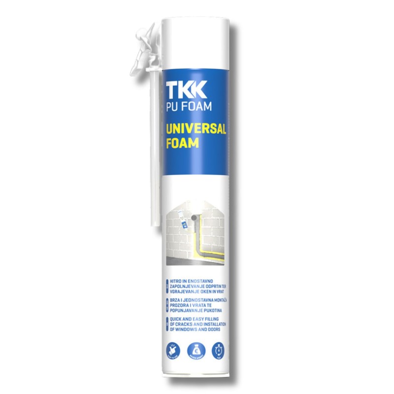 Spumă de montare PU TKK Universal manuală, 600ml