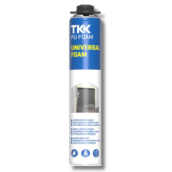 Spumă PU TKK Universal pistol 600ml