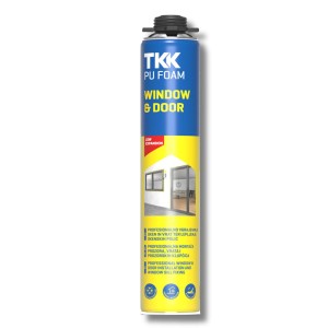Spumă PU pistol TKK LOW EXPANSION WINDOW&DOOR 750ML