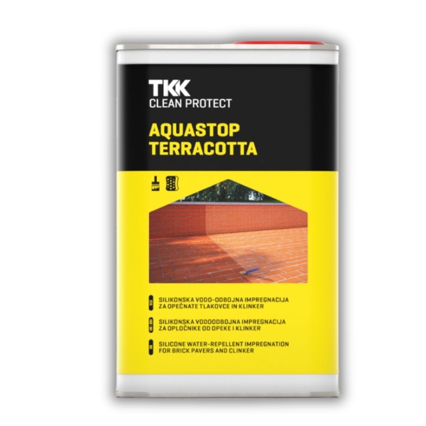 Acoperire de protecție AQUASTOP TERRACOTTA(SILIFOB K) 3L(2,5kg)