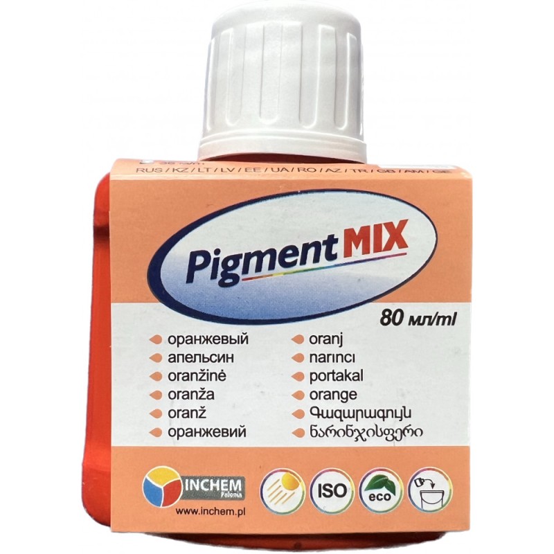 Пигмент Mix №7 оранжевый, 80мл