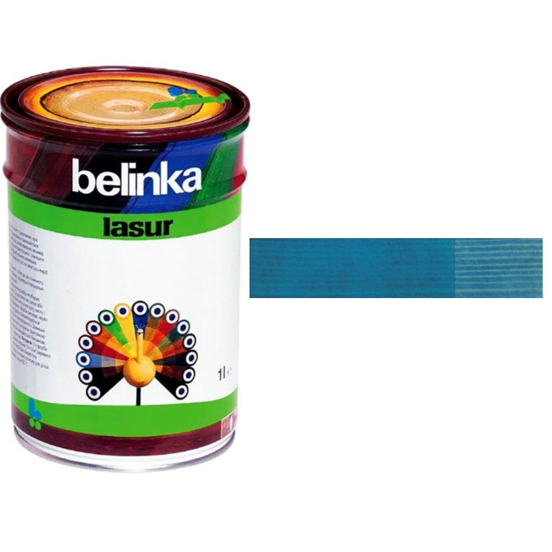 Impregnant Belinka Lasur 1L, 72 albastru