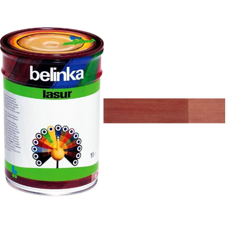 Impregnant Belinka Lasur 2.5L, 18 roșu