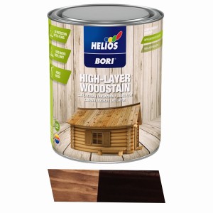 Lac lazur cu ceară pentru lemn Helios Bori (palisandr 9) 5L