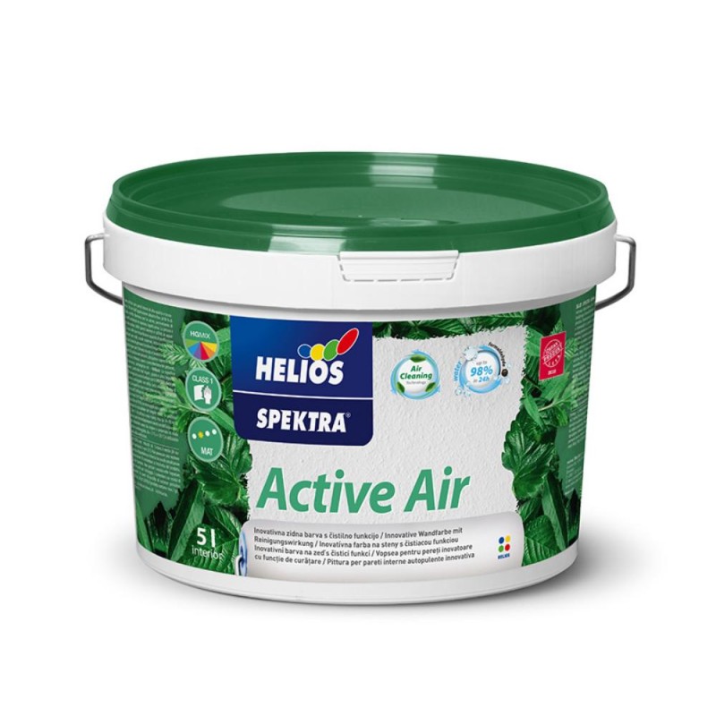 Краска интерьерная Spektra Active Air (белая), 5л