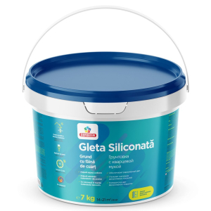 Грунтовка Gleta Siliconată 7 кг