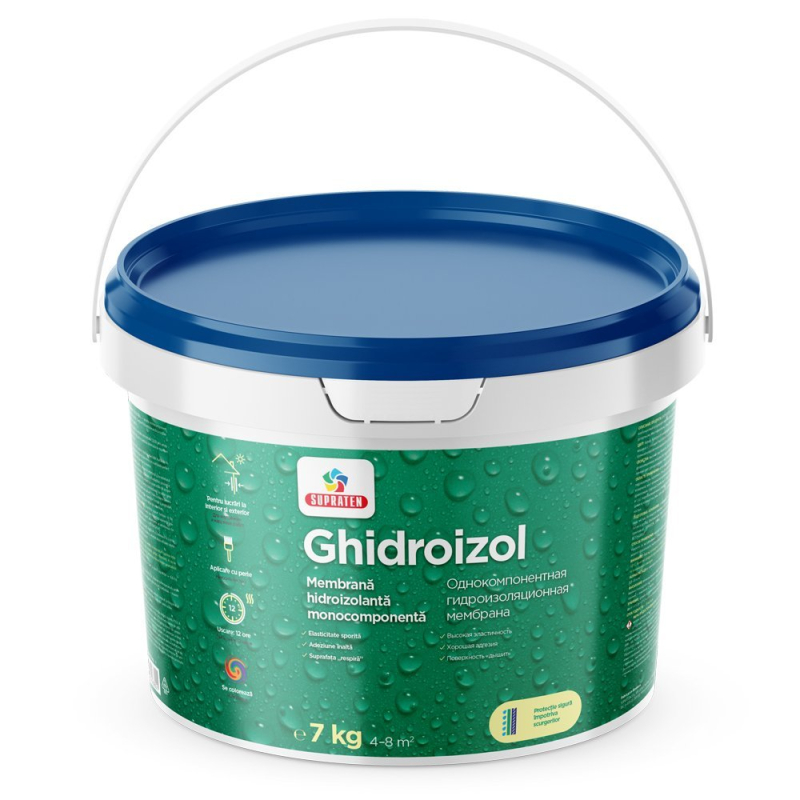 Гидроизоляционная мембрана Ghidroizol 7 кг