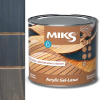 Гель-лазурь акриловая Miks Color, серая 0,8л