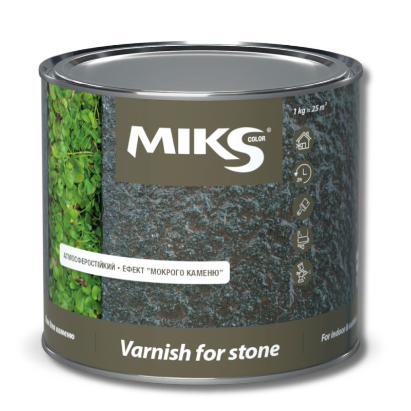 Лак для камня Miks Color, 0,65кг