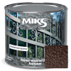 Grund-email 3 în 1 hammer Мiks Color, cafeniu 2kg