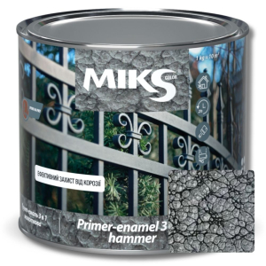 Grund-email 3 în 1 hammer Мiks Color, sur 0,65kg
