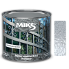 Грунт-эмаль 3 в 1 молотковая Miks Color, серебристая 2кг