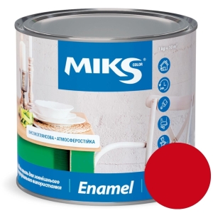 Email alchidic ”Мiks Color” roșu 0,8kg (v.v. 0,9kg)
