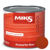Эмаль алкидная для пола Miks Color, желто-коричневая 0,9кг