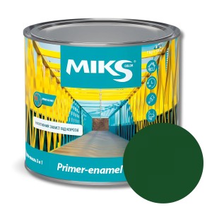 Grund-email 3 în 1 ”Мiks Color” verde RAL6005 (6035) 0,8kg