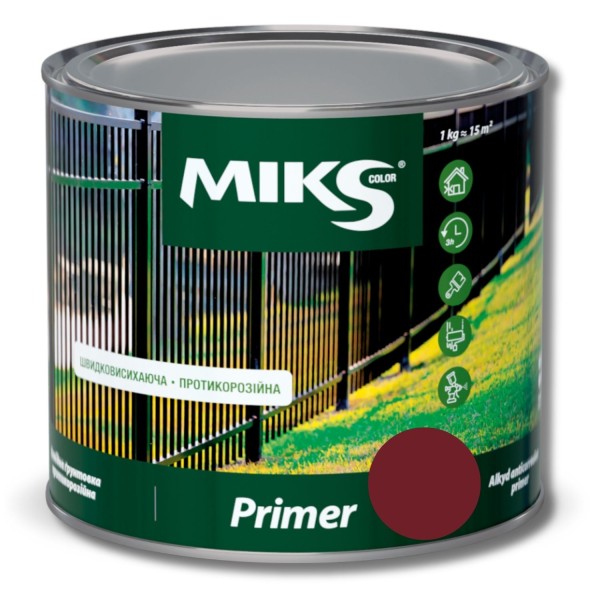 Grund anticoroziune ”Мiks Color” roșu-cafeniu 0,9kg
