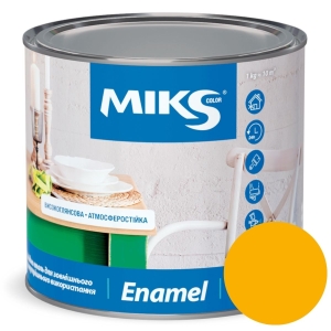 Email alchidic ”Мiks Color” galben-aprins 2,8kg (v.v. 2,3kg)