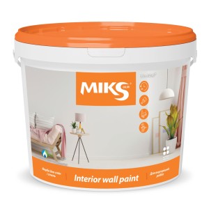 Vopsea pentru pereți și tavane ”Мiks Color” albă 14kg
