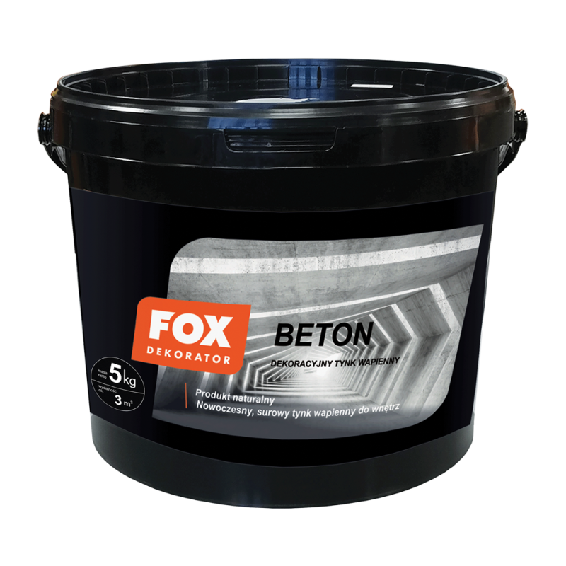 Tencuiala decorativa Fox Beton 5kg*