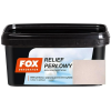 Acoperire decorativă Relief Perlată Fox, alb1kg
