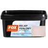 Acoperire decorativă Relief Perlată Fox, alb1kg
