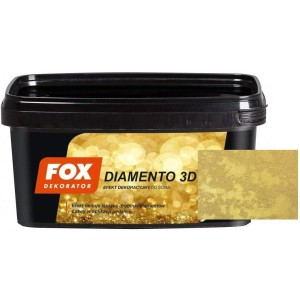 Vopsea structurală Fox Diamento 3D, GOLD 1L