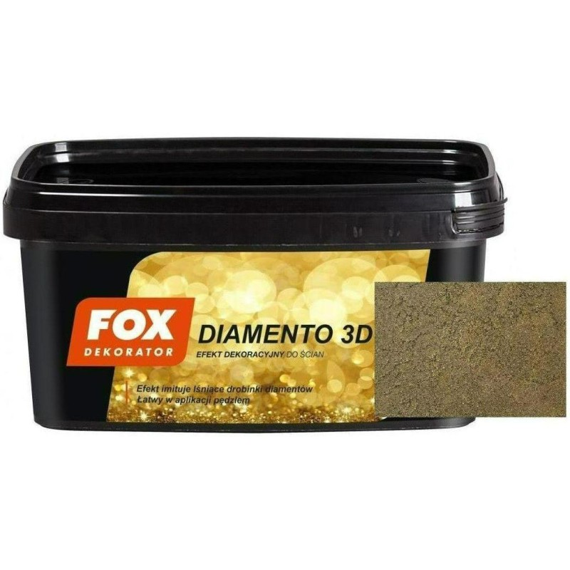Vopsea structurală Fox Diamento 3D, SATURN 1l*