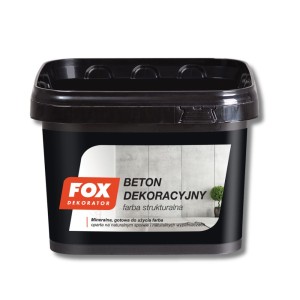 Vopsea structurală decorativă Fox Beton 4kg
