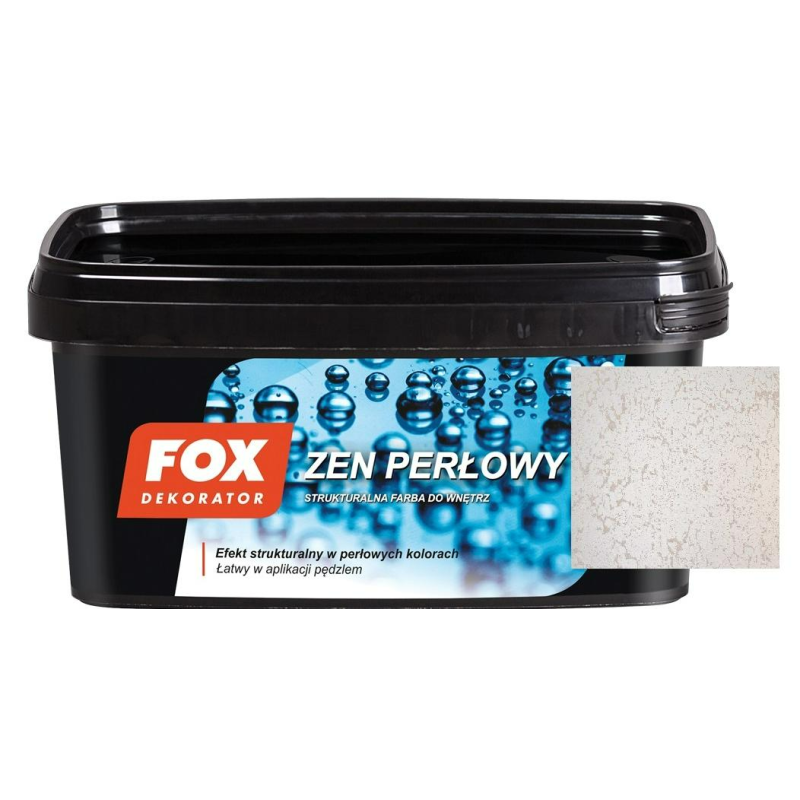 Vopsea structurală ZEN PERŁOWY Fox, In natural 1 L
