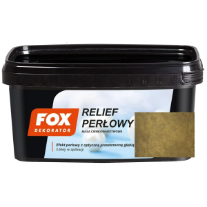 Acoperire decorativă Relief Perlată Fox, cafenie 1kg