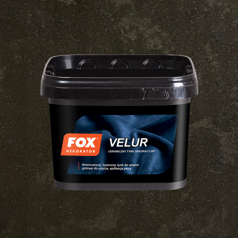 Tencuială decorativă ceramica Fox Velur 002 Island, 5 kg*