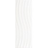 Faianță 25x70cm N. Flat Ondas BR Blanco