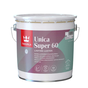Lac pentru iahturi alchid-uretanic Tikkurila Unica Super 60 semilucios 2,7L