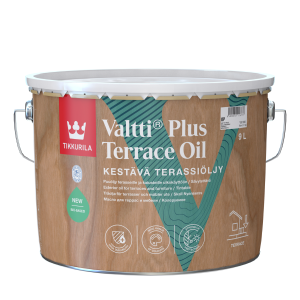 Ulei pentru lemn Valtti Plus Terrace Oil (transp. Baza) 9L