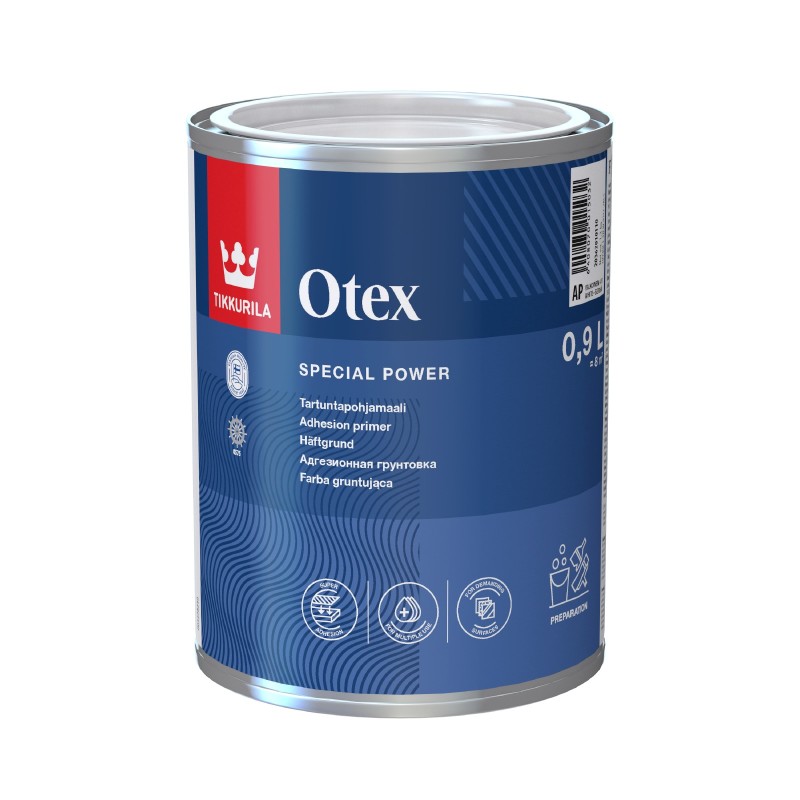 Грунтовка алкидная для проблемных поверхностей Tikkurila Otex Primer (база С), 0,9л