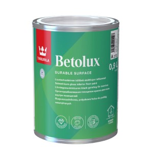 Vopsea interior pentru podele din beton, lemn Betolux (baza A) luciu 0,9L