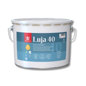 Vopsea interior încăperi umede Luja 40 semilucios (baza A) 9L