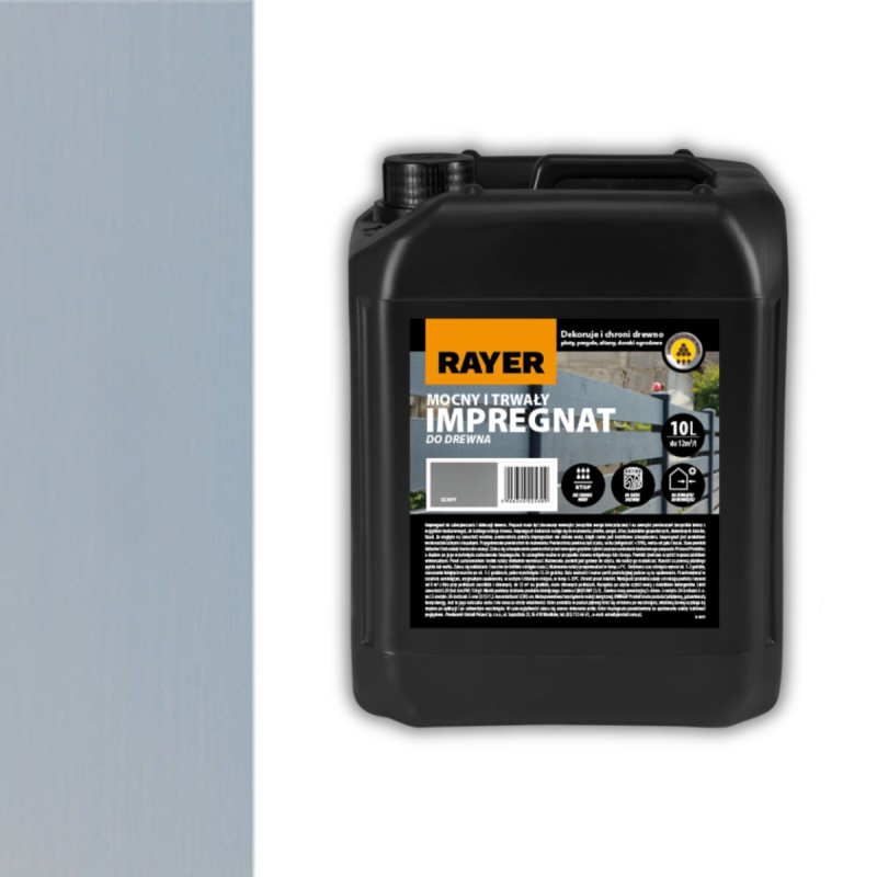 Пропитка для древесины Rayer графит 5л